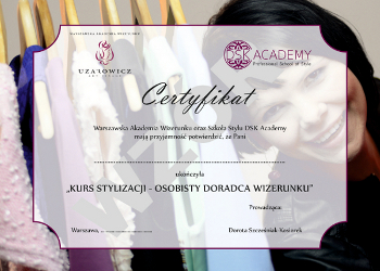 Certyfiktat KursDoradca DSKacademy